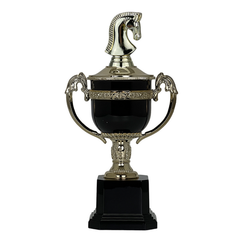 Trofeo de Copa con Figura Serie PC de Ajedrez